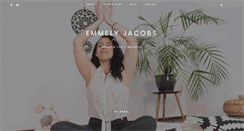 Desktop Screenshot of emmelyjacobs.com
