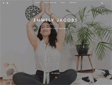 Tablet Screenshot of emmelyjacobs.com